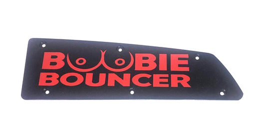 Honda Talon 1000 boobie bouncer dash plate red lettering