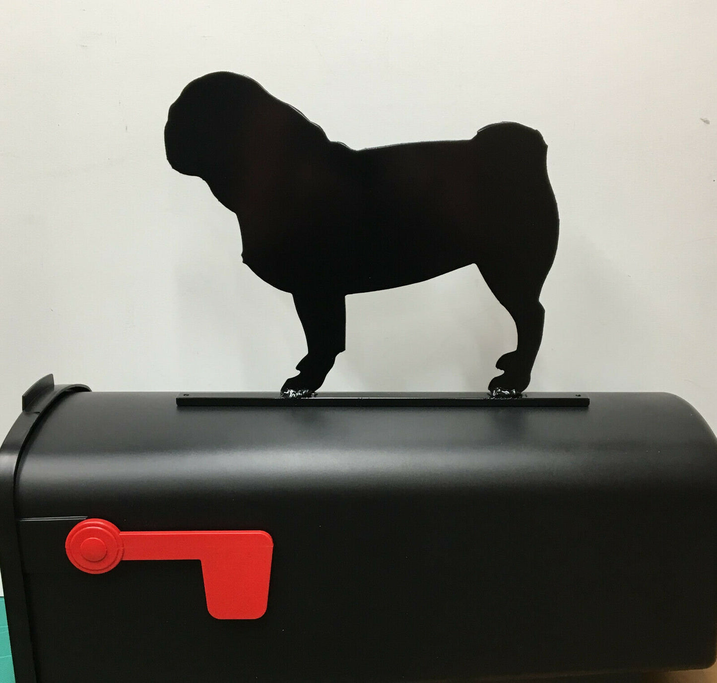 Pug mailbox topper  003