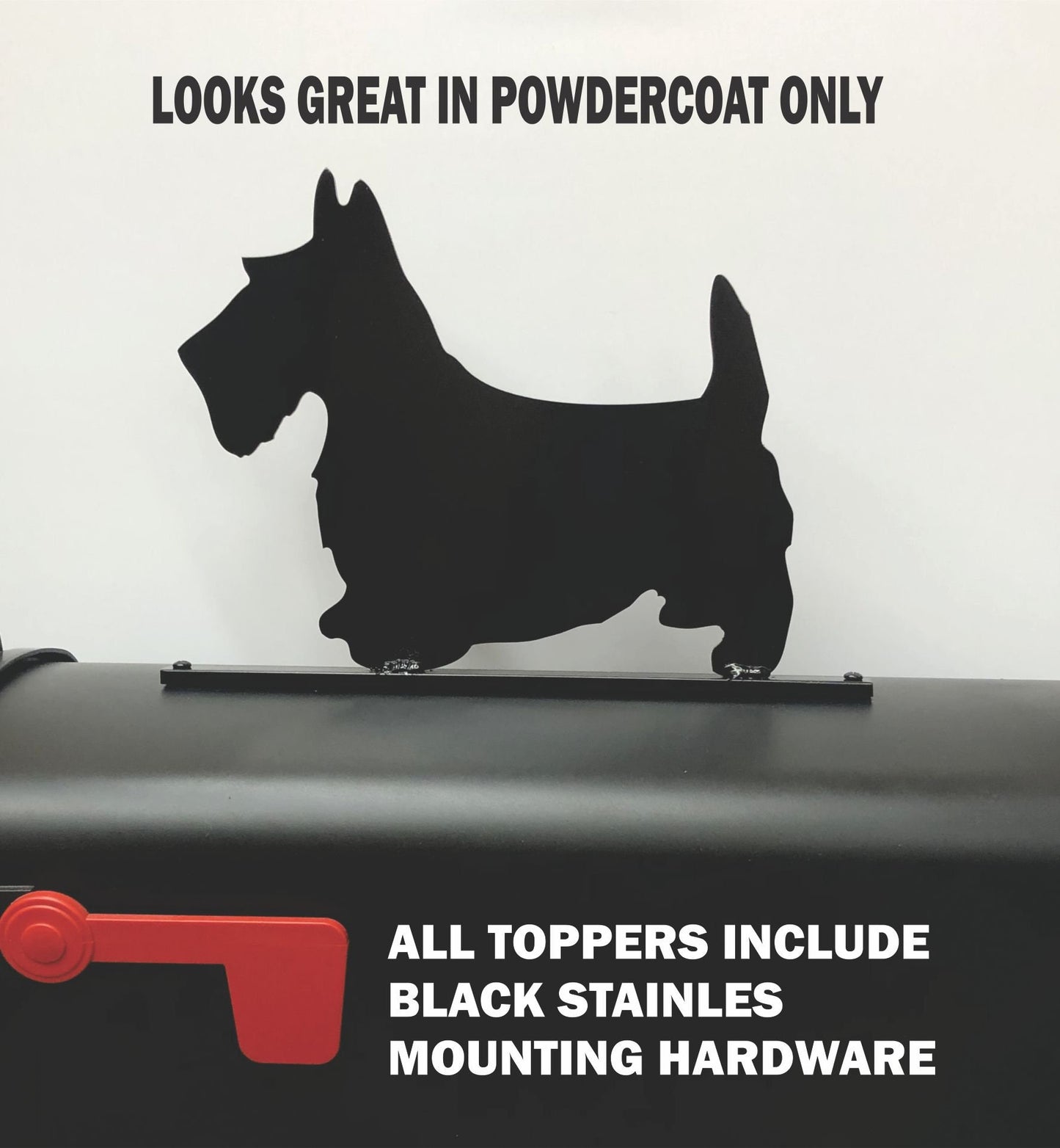 Scottish Terrier mailbox topper 43